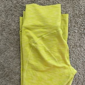 Outdoor Voices Freeform Leggings - Bright Chartreuse